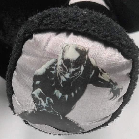 Build a Bear Marvel Black Panther Teddy Bear Plush Stuffed Animal‎ Toy - Picture 6 of 7